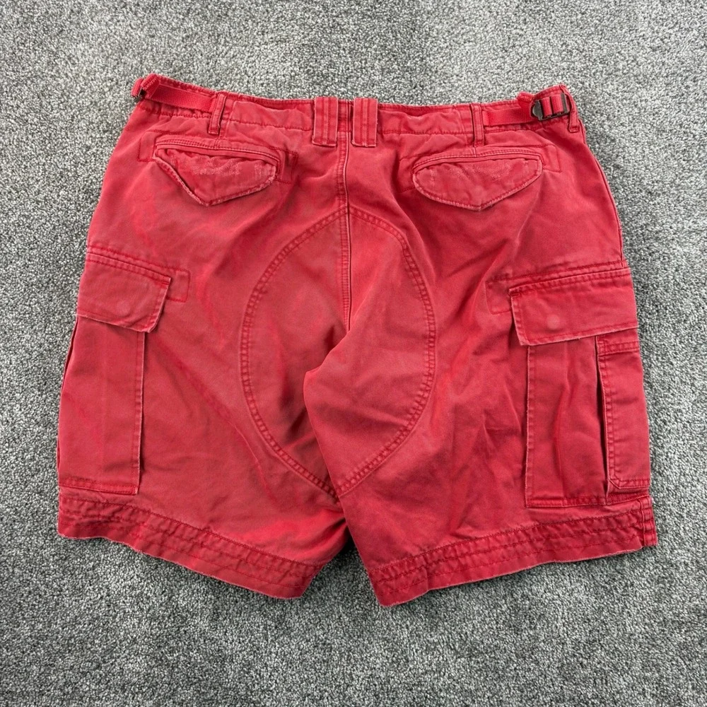 Vintage Polo Ralph Lauren Cargo Shorts Mens 38 Cotton Utility Gorpcore Military